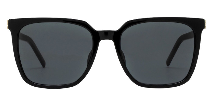 SAINT LAURENT スクエアフレムサンクラス SLM146 001 Saint Laurent™ SL M146/K Square Sunglasses | EyeOns.com