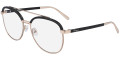 Rose Gold / Black Leather