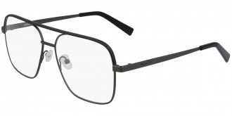 Color: Matte Ruthenium/Dark Brown Leather (037) - Salvatore Ferragamo SFGSF2199L03758