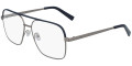 Matte Ruthenium / Blue Leather