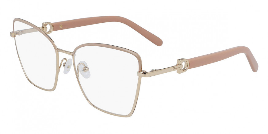 Salvatore Ferragamo™ SF2223 685 54 - Rose Gold/Nude