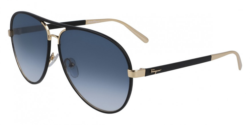 Salvatore Ferragamo™ SF236SL 703 62 - Gold/Black Leather