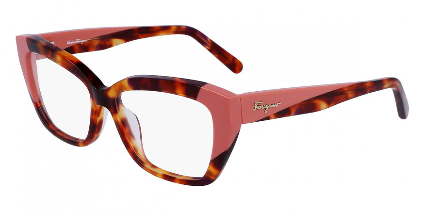 Salvatore Ferragamo™ SF2938 641 53 - Red Tortoise/Rose