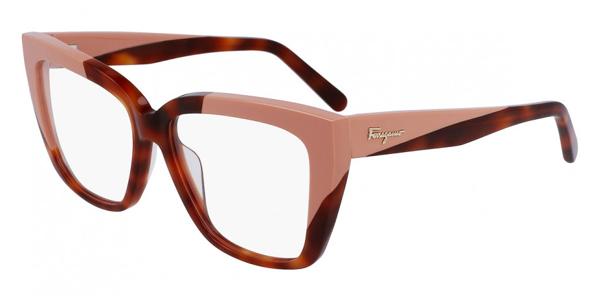 Salvatore Ferragamo™ SF2939 218 54 - Blonde Tortoise/Nude