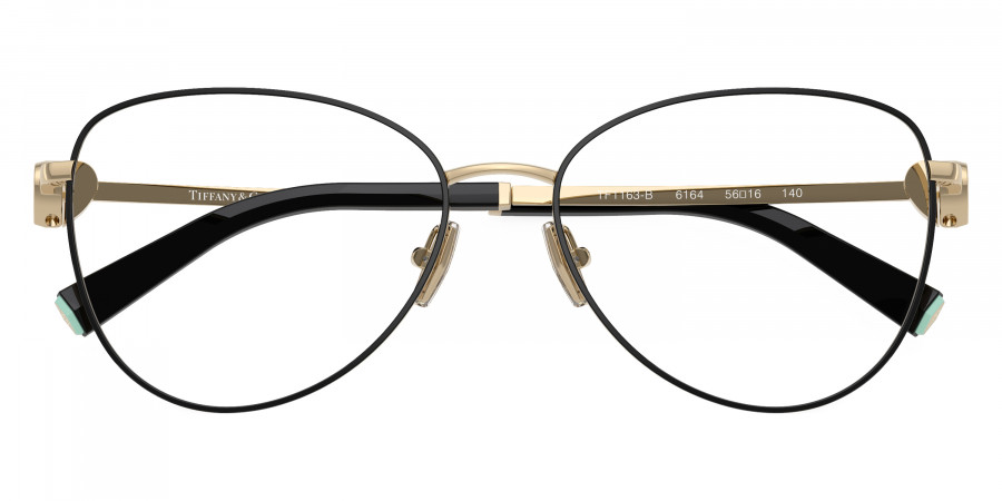 Color: Black on Pale Gold (6164) - Tiffany TF1163B616456