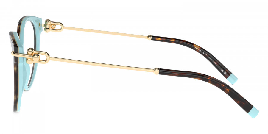 Color: Havana on Tiffany Blue/Pale Gold (8134) - Tiffany TF2217813453