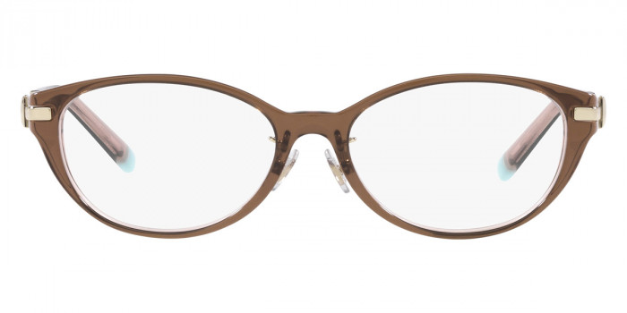 TIFFANY™ TF2225D 8255 53 - Brown Transparent on Pink/Pale Gold