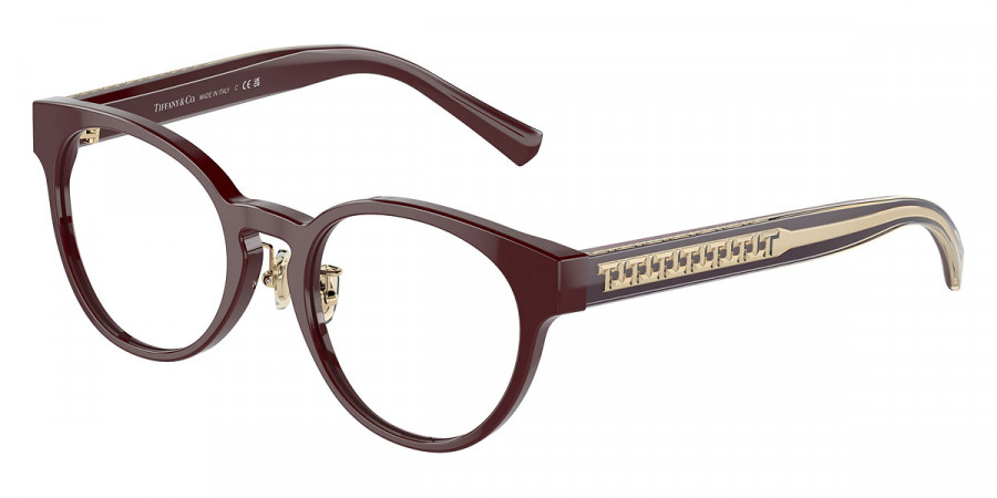 Color: Crystal on Burgundy (8389) - Tiffany TF2250F838950