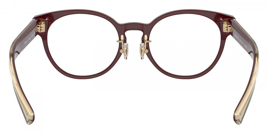 Color: Crystal on Burgundy (8389) - Tiffany TF2250F838950