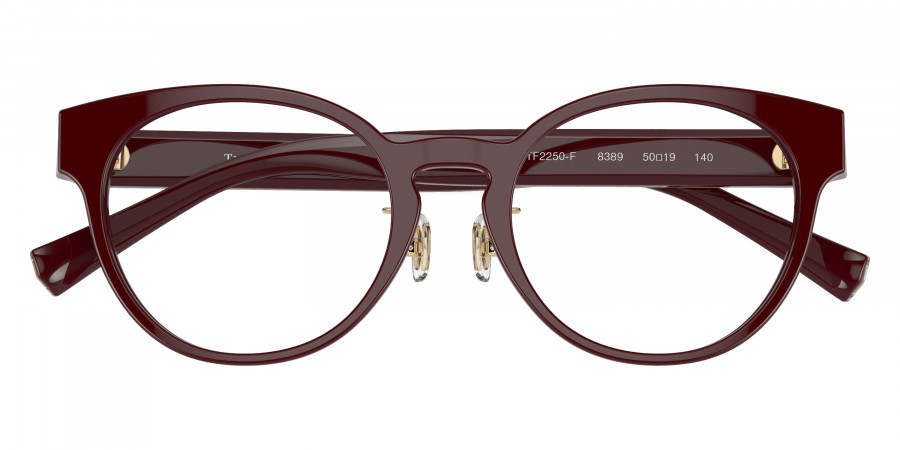 Color: Crystal on Burgundy (8389) - Tiffany TF2250F838950