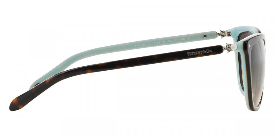 Color: Havana on Tiffany Blue (81343B) - Tiffany TF4105HB81343B55