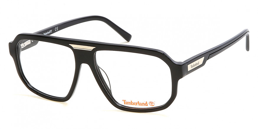 leather Twinkle is enough Timberland™ TB1642 001 61 Shiny Black Eyeglasses