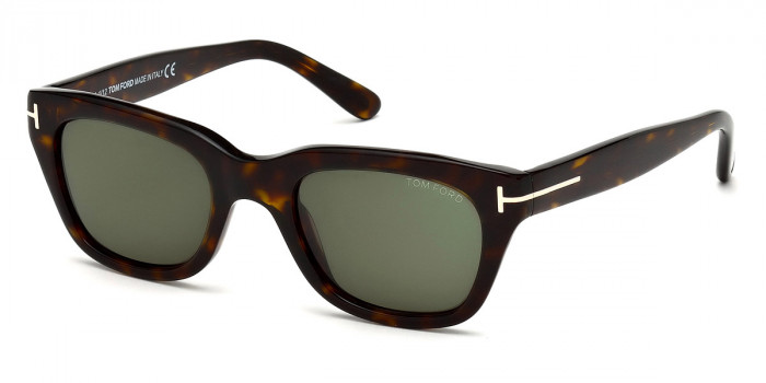 Tom Ford™ FT0237 Snowdon 52N 52 - Shiny Dark Havana