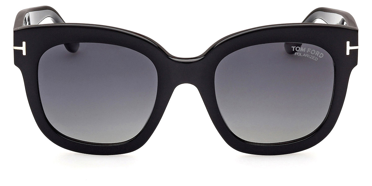 Tom Ford FT0613 Beatrix 02 01D 52 Shiny Black Sunglasses