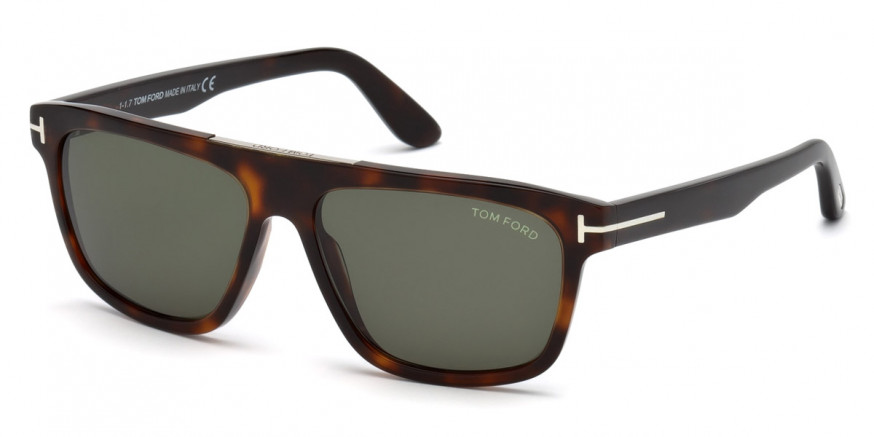 Tom Ford™ FT0628 Cecilio-02 52N 57 - Shiny Dark Havana