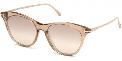 Accessories Sunglasses & Eyewear Sunglasses Tom ford micaela Tf662 vintage women's eyewear pink/champagne with flash lens 
