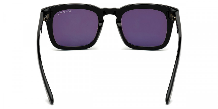 Color: Shiny Black/Shiny Black T (01A) - Tom Ford FT0751-NDax01A50