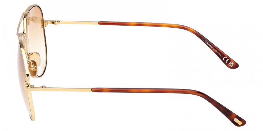 Color: Shiny Deep Gold/Blonde Havana (30F) - Tom Ford FT082330F59