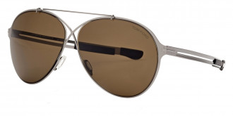 Tom Ford™ FT0828 Rocco 14J 62 - Shiny Light Ruthenium