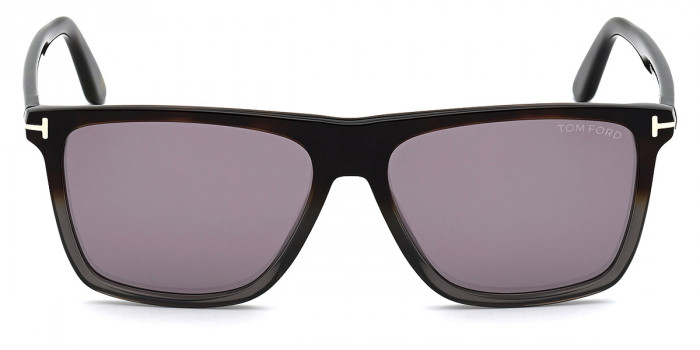 Tom Ford™ FT0832 Fletcher 55C 57 - Gradient Havana Into Gray/Havana