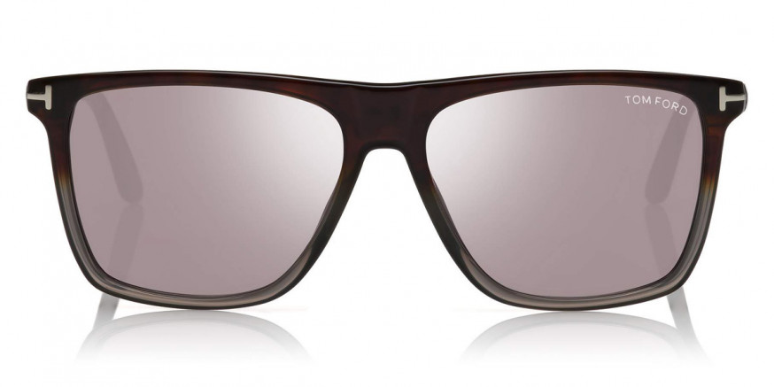 Tom Ford™ FT0832 Fletcher 55C 57 - Gradient Havana Into Gray/Havana