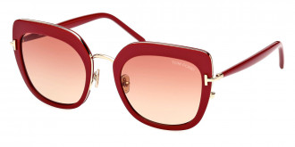 Color: Shiny Fuchsia and Rose Gold (66T) - Tom Ford FT0945Virginia66T55