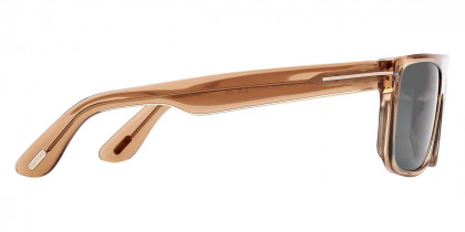 Color: Shiny Transparent Beige/T Logo (45N) - Tom Ford FT0999Philippe-0245N58