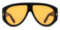 Shiny Black/T Logo / Yellow