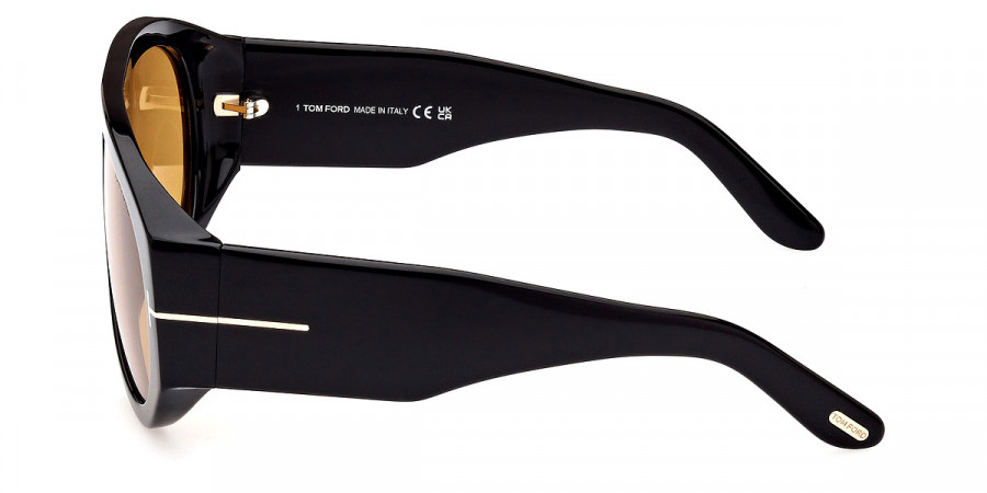 Color: Shiny Black/T Logo (01E) - Tom Ford FT1044Bronson01E60