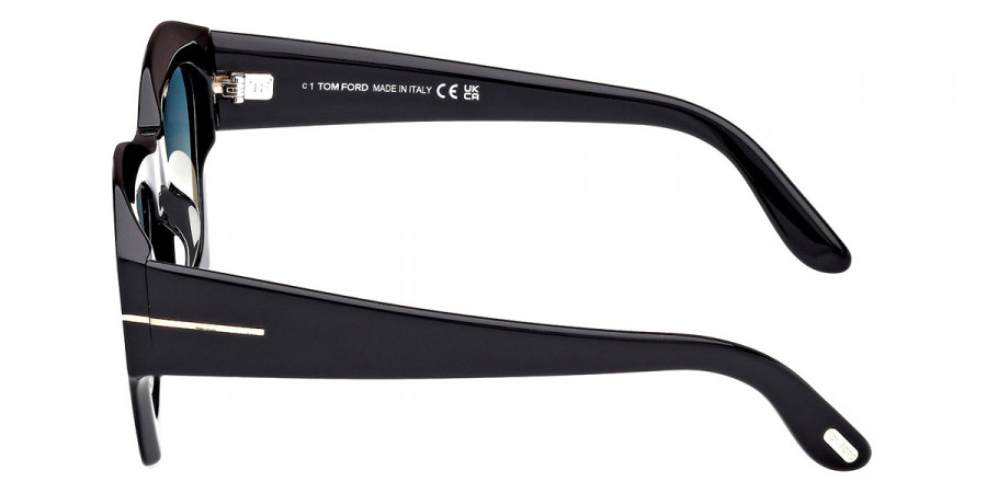 Color: Shiny Black (01P) - Tom Ford FT108301P52