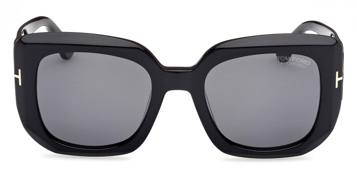Tom Ford™ FT1220 01D 52 - Shiny Black
