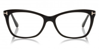 Color: Shiny Black/Shiny Brushed Rose Gold (001) - Tom Ford FT535300154