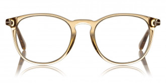 Tom Ford™ FT5401 045 51 - Shiny Transparent Champagne/Shiny Rose Gold T Logo