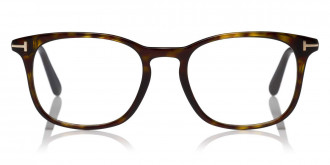 Color: Shiny Classic Dark Havana/Rose Gold T Logo (052) - Tom Ford FT550505252