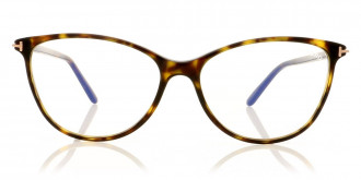 Color: Shiny Classic Dark Havana/Shiny Rose Gold (052) - Tom Ford FT5687-B05256