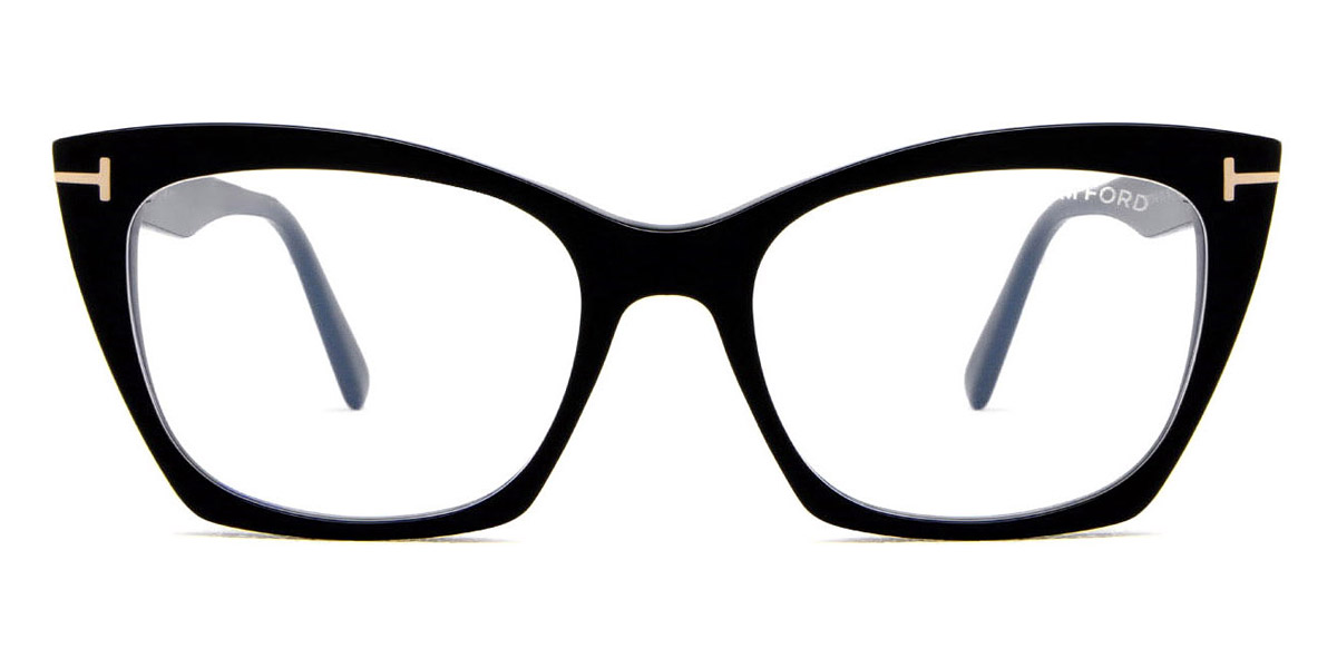 メガネ TOM FORD Tom Ford - FT6034-B 54001 - 001 Tom Ford FT6034-B Glasses 001 Shiny Black - eye-oo.com