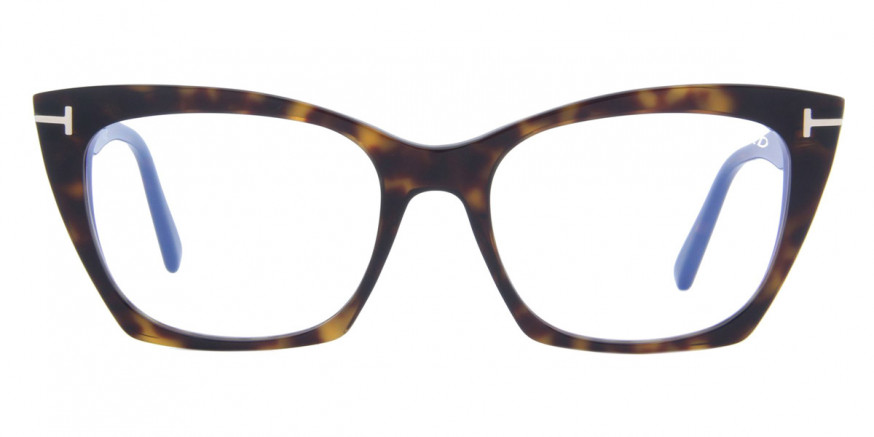 Tom Ford™ FT5709-B 052 54 Shiny Classic Dark Havana Eyeglasses