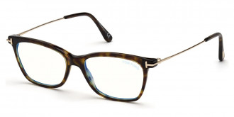 Tom Ford™ FT5712-B 052 50 - Shiny Classic Dark Havana/Rose Gold