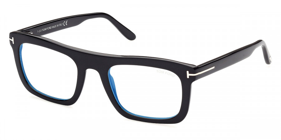 Color: Shiny Black/T Logo (001) - Tom Ford FT5757-B00152