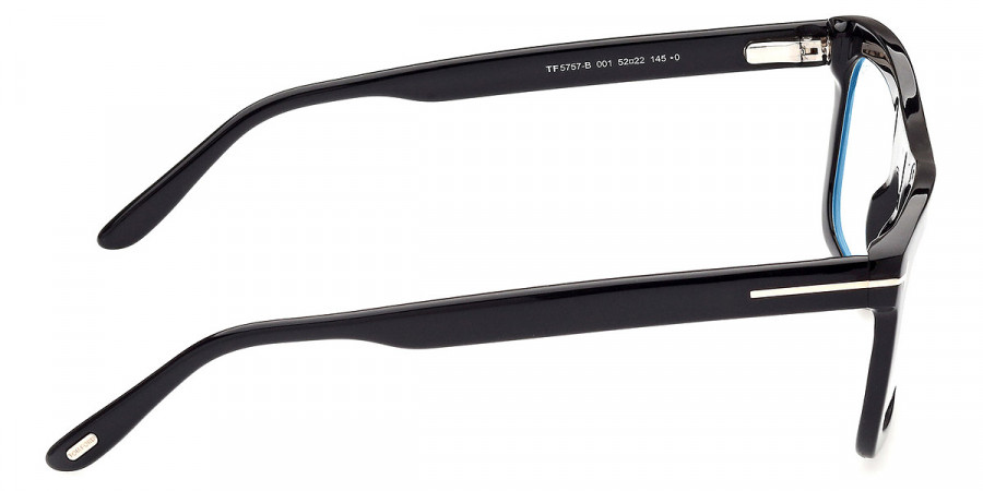 Color: Shiny Black/T Logo (001) - Tom Ford FT5757-B00152