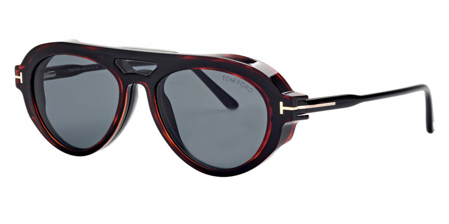 Tom Ford™ FT5760-B 001 55 Shiny Black Eyeglasses