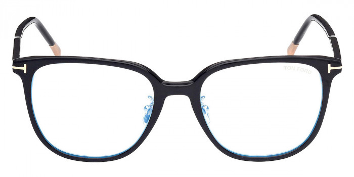 Tom Ford™ FT5778-D-B 001 53 - Shiny Black/T Logo