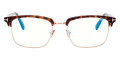 Classic Dark Havana/Shiny Rose Gold/T Logo
