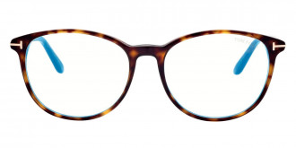 Color: Shiny Classic Dark Havana/T Logo (052) - Tom Ford FT5810-B05253