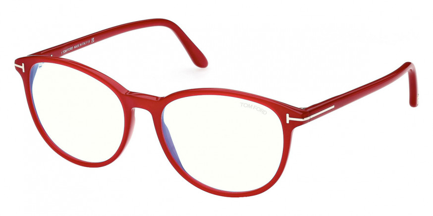 Tom Ford™ FT5810-B 074 53 - Shiny Pearlized Red/T Logo