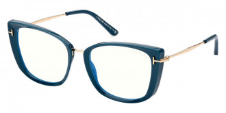 Color: Shiny Teal/Rose Gold/ T Logo (089) - Tom Ford FT5816-B08953