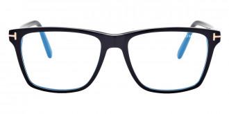 Color: Shiny Black/T Logo (001) - Tom Ford FT5817-B00156