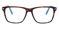 Shiny Dark Havana/T Logo / Blue Block