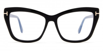 Color: Shiny Black/T Logo (001) - Tom Ford FT5826-B00155