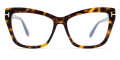 Dark Havana/T Logo / Blue Block